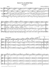 String Quartet No. 13, Movement 2 - Score