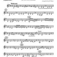 A Spiritual Christmas - Clarinet 3 in B-flat (op. Alto Cl.)