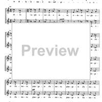 Tre Madrigali - Score