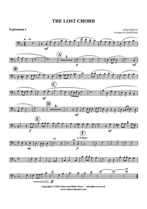 The Lost Chord - Euphonium 1