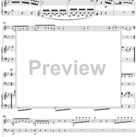 Piano Trio No. 1 in B-flat Major K254 - Piano Score