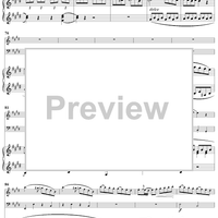 Piano Trio No. 4 in E Major K542 - Piano Score