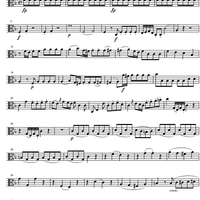 Divertimento No.10 F Major KV247 - Viola