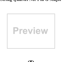 String Quartet No. 1 in G Major, K80 - Violin 1