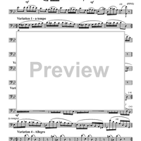 Four Caprices for Unaccompanied Euphonium