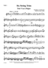 Six String Trios: Trio V in A Major - Violin 1