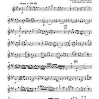 Six String Trios: Trio V in A Major - Violin 1