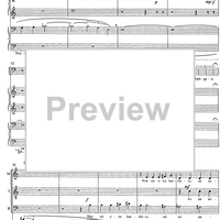 Canto dell'erba secca - Score