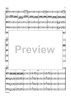 Presto from String Quartet No. 6 - Score