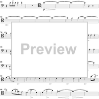 String Quintet in C Major, Op. posth. 163 - Cello 1