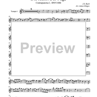 Die Kunst Der Fuge - Trumpet 1