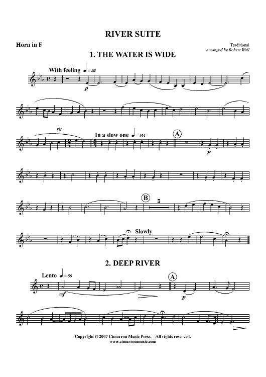 River Suite - Horn in F