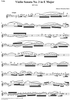 Violin Sonata No. 3 - Violin