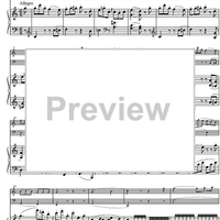 Piano Trio No. 5 C Major KV548 - Score