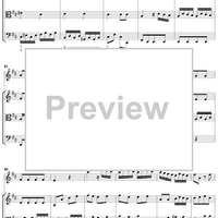 Sonata No. 1 in D Major - Score