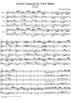 Clavier Concerto No. 5 in F Minor, Movement 1 - Score