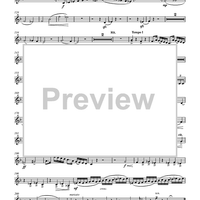 Concerto No. 1 for Organ and Brass Quintet - Trumpet 2 in C