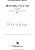 Idomeneo, rè di Creta, Act 3, No. 22 "Se colà ne' fati è scritto" - Full Score