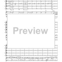 Concerto No. 1 for Organ and Brass Quintet - Score