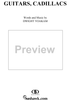 Guitars, Cadillacs