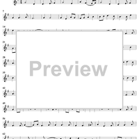 Ouverture, Chaconne    - No. 1 from "L'Amour Médecin" - (LWV 29) - Violin 2