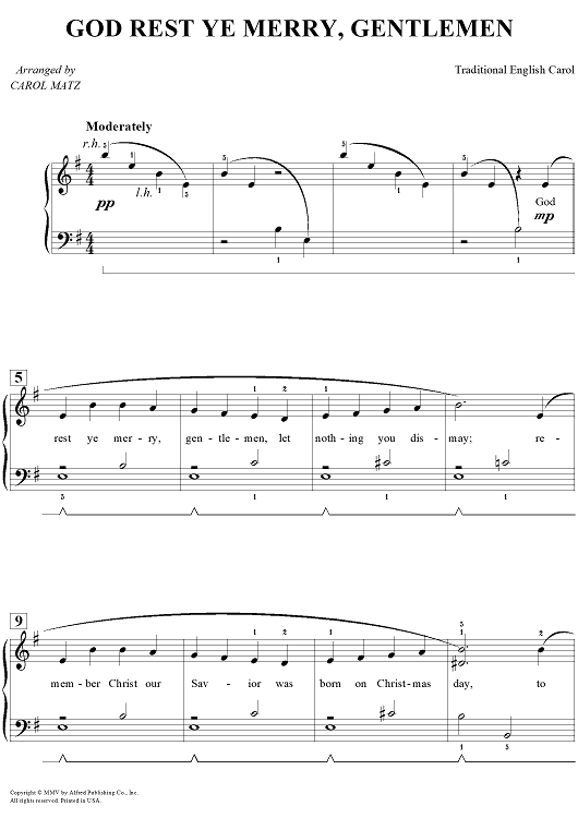 God Rest Ye Merry, Gentlemen