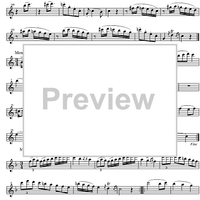 Sonata No. 9 C Major KV14 - Flute