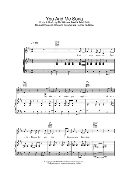 You And Me Song