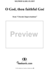 O God, thou faithful God - From "Chorale-Improvisations" Op. 65