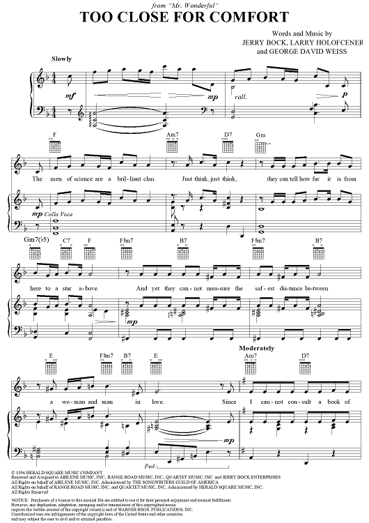 Too Close for Comfort