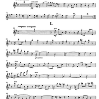 3 Variations on a theme by John Dowland - Violin 1