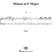 Minuet in F Major, K5