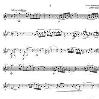 String Trio Bb Major D581A - Violin