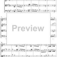 Sonata No. 3 in A major - Score