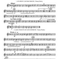 Four English Madrigals - Trumpet 2 in Bb