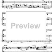 Song and Dance - Score