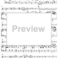 Horn Concerto No. 4 in E-flat Major, K495 - Piano Score
