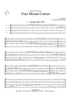 4 Mozart Canons - Score
