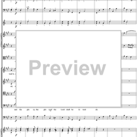 Messiah, no. 4: And the glory of the Lord - Full Score