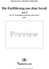 "Die Entführung aus dem Serail", Act 2, No. 10 "Traurigkeit ward mir zum Lose" - Full Score