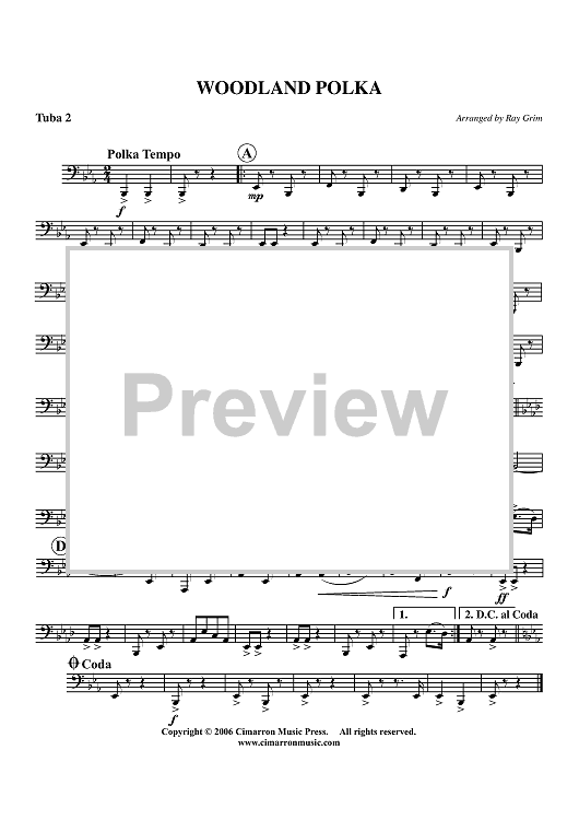 Woodland Polka - Tuba 2