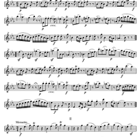 Divertimento No.12 Eb Major KV252 - Oboe 1