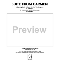 Suite from Carmen - Score