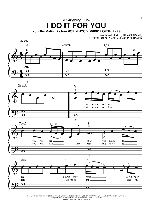 (Everything I Do) I Do It for You