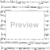 Flute Sonata in G Minor, Op. 2, No. 6 - Piano Score