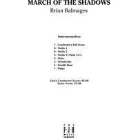 March of the Shadows - Score