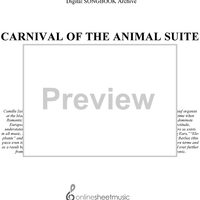 Carnival Of The Animal Suite