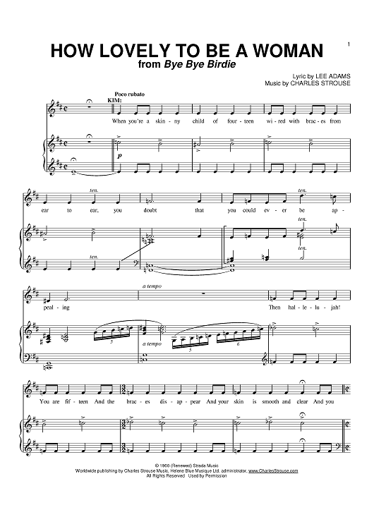 How Lovely To Be A Woman