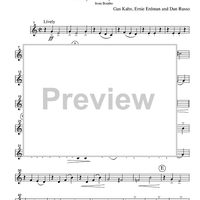 Music for Four, Collection No. 2 - Early Pop Favorites - Part 3 Clarinet in Bb