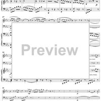 Piano Trio in E-flat Major, HobXV/10 - Piano Score